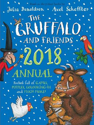Book cover for The Gruffalo and Friends Annual 2018