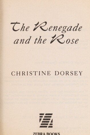 Cover of The Renegade and the Rose