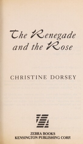 Book cover for The Renegade and the Rose