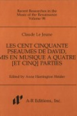 Cover of Les Cent Cinquante Pseaumes de David