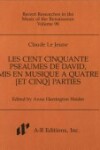 Book cover for Les Cent Cinquante Pseaumes de David