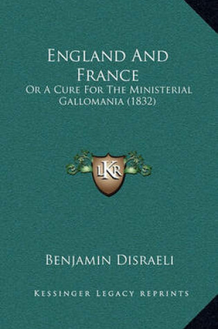 Cover of England and France