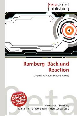Book cover for Ramberg-Backlund Reaction