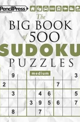 Cover of The Big Book of 500 Sudoku Puzzles Extreme (with answers)