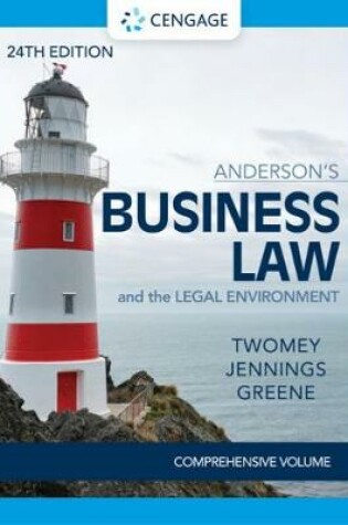 Cover of Anderson's Business Law & The Legal Environment - Comprehensive Edition