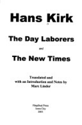 Cover of Day Laborers & the New Times