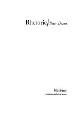 Cover of Rhetoric