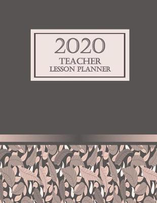 Book cover for 2020 Teacher Lesson Planner