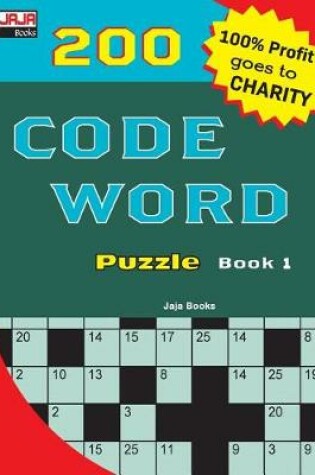 Cover of 200 CODE WORD Puzzle Book 1