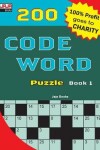 Book cover for 200 CODE WORD Puzzle Book 1