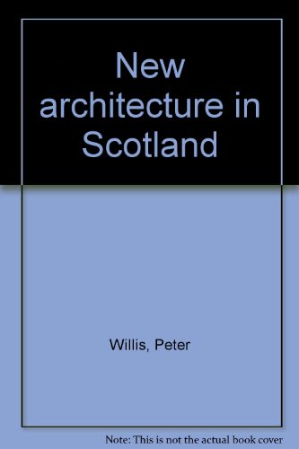 Book cover for New Architecture in Scotland