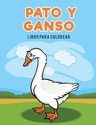 Book cover for Pato y ganso libro para colorear