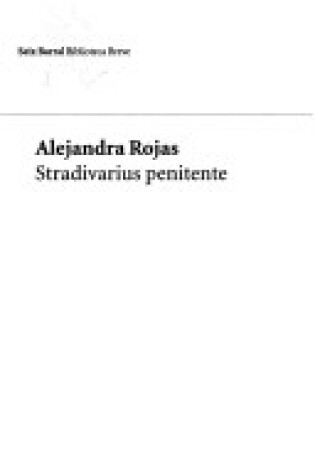 Cover of Stradivarius Penitente