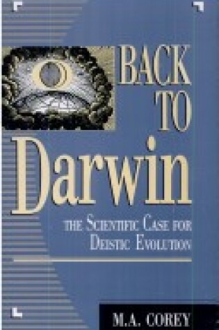 Cover of Back to Darwin CB