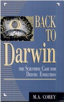 Book cover for Back to Darwin CB