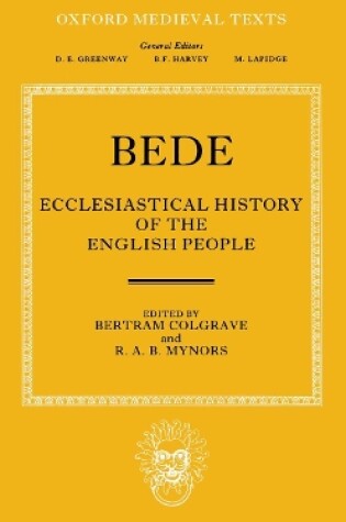 Cover of Bede's Ecclesiastical History of the English People