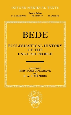 Book cover for Bede's Ecclesiastical History of the English People