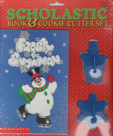 Book cover for Frosty the Snowman Book and Cookie Cutter Set