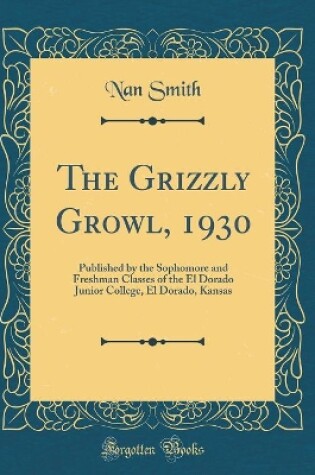 Cover of The Grizzly Growl, 1930