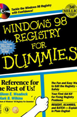 Cover of Windows 98 Registry For Dummies