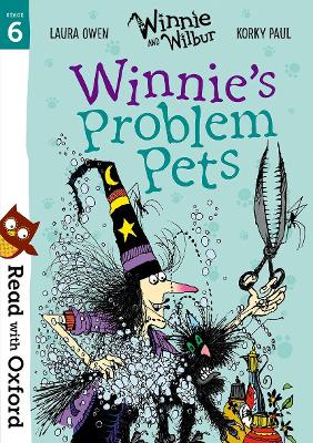 Book cover for Read with Oxford: Stage 6: Winnie and Wilbur: Winnie's Problem Pets