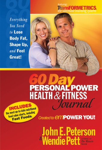 Book cover for 60 Day Personal Power, Health and Fitness Journal