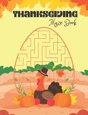 Book cover for Thanksgiving Maze Book