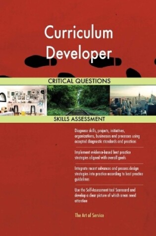 Cover of Curriculum Developer Critical Questions Skills Assessment