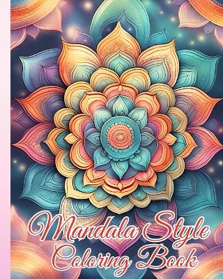 Book cover for Mandala Style Coloring Book