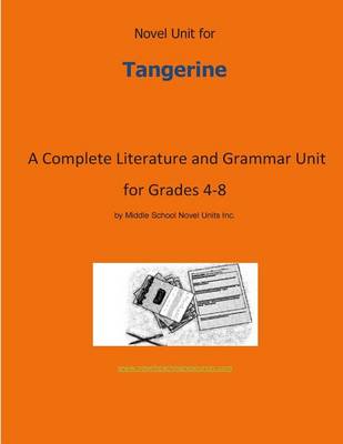 Book cover for Novel Unit for Tangerine