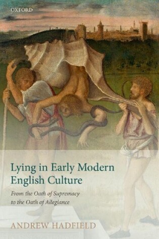 Cover of Lying in Early Modern English Culture