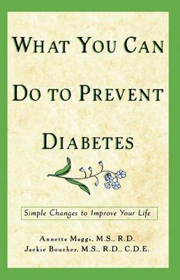 Book cover for What You Can Do to Prevent Diabetes