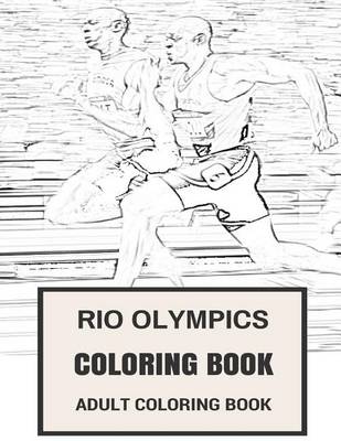 Book cover for Rio Olympics Coloring Book