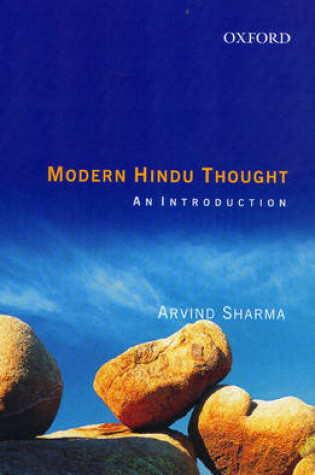 Cover of Modern Hindu Thought