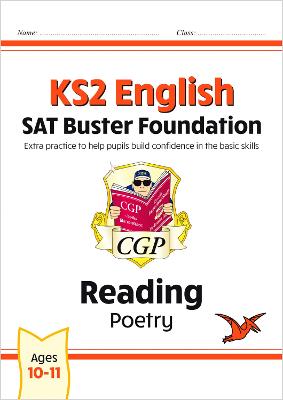 Book cover for KS2 English Reading SAT Buster Foundation: Poetry (for the 2025 tests)