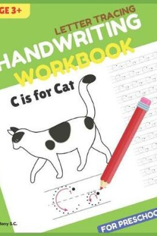 Cover of Letter Tracing & Handwriting Workbook for Preschools