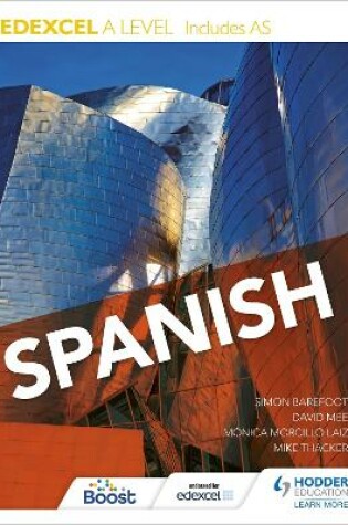 Cover of Edexcel A level Spanish (includes AS)