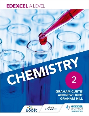 Book cover for Edexcel A Level Chemistry Student Book 2