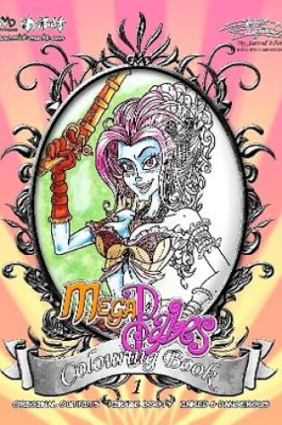 Cover of MickMacks' Meatbucket MegaBabes' Colouring Book 1