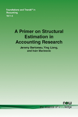 Book cover for A Primer on Structural Estimation in Accounting Research