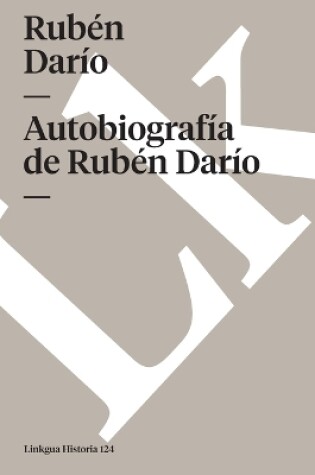 Cover of Autobiografía de Rubén Darío