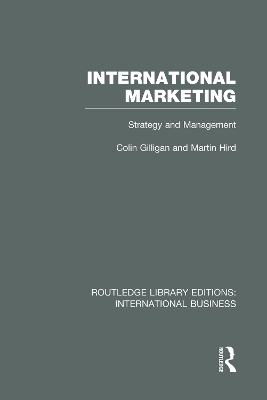 Cover of International Marketing (RLE International Business)