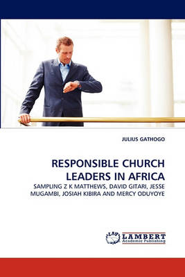 Book cover for Responsible Church Leaders in Africa