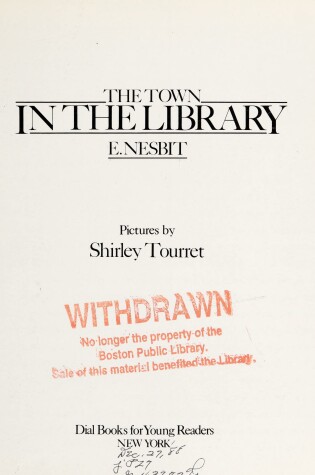 Cover of Nesbit E. : Town in the Library (Hbk)