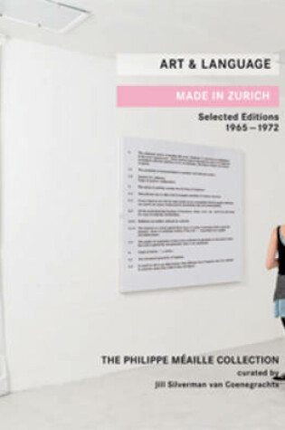 Cover of Art & Language - Made in Zurich Selected Editions 1965-1972