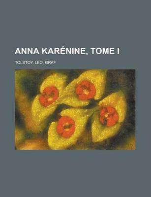 Book cover for Anna Karenine, Tome I