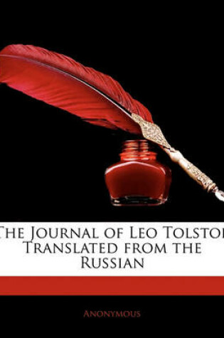 Cover of The Journal of Leo Tolstoi