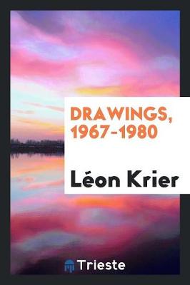 Book cover for Drawings, 1967-1980