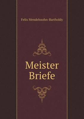 Book cover for Meister Briefe