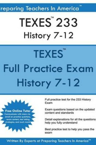 Cover of TExES 233 History 7-12